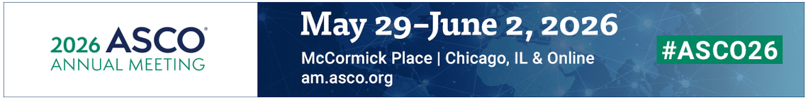 ASCO meeting banner